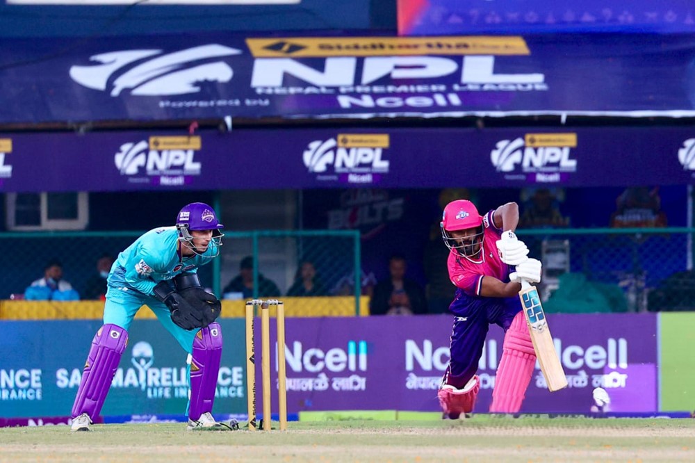 एनपीएल: जनकपुर बोल्ट्सलाई पराजित गर्दै काठमाडौं गोर्खाज विजयी