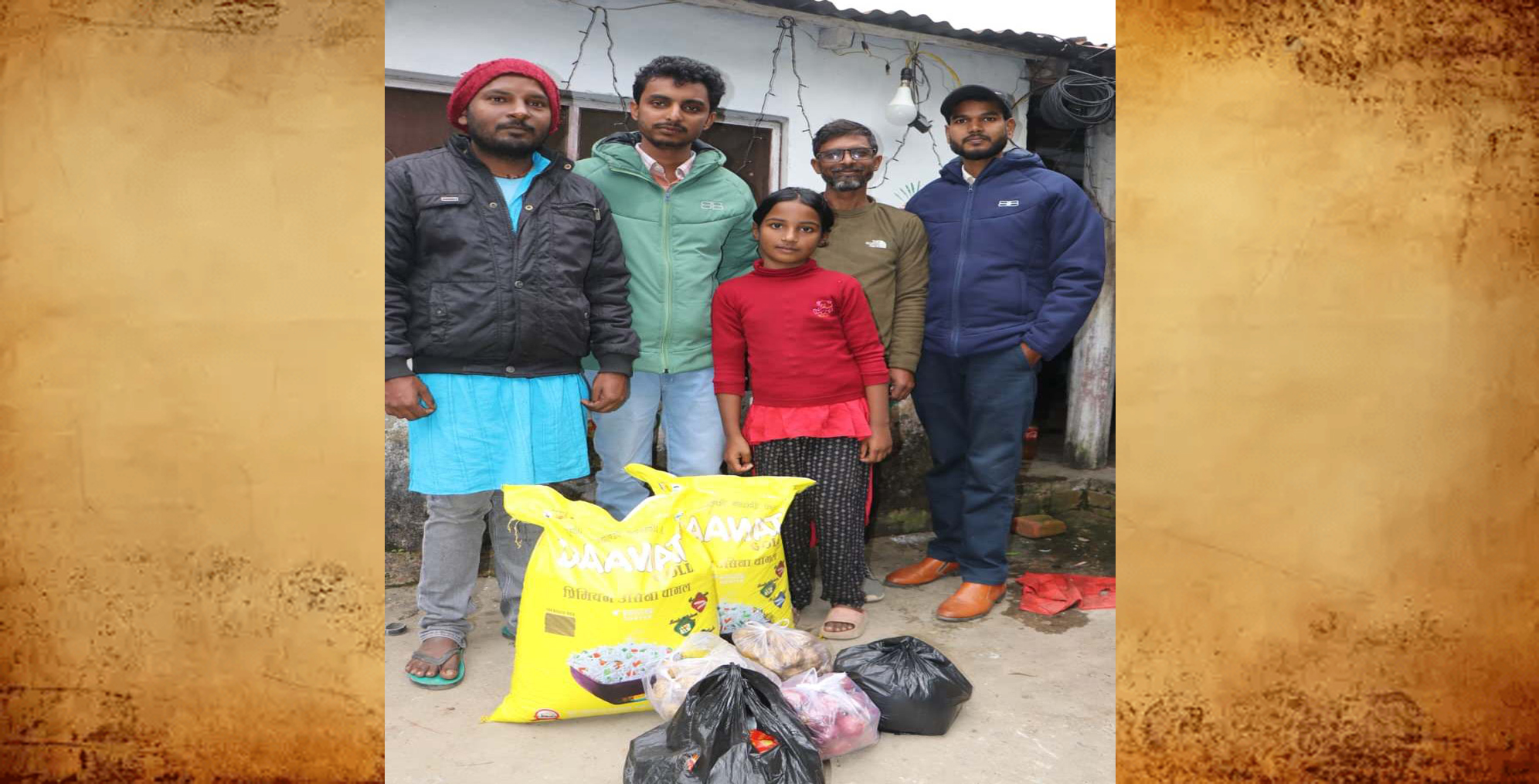 चिसोको कठोर दिनमा मानवताको उज्यालो: पत्रकार आदित्य अजयद्वारा विपन्न परिवारलाई राहत