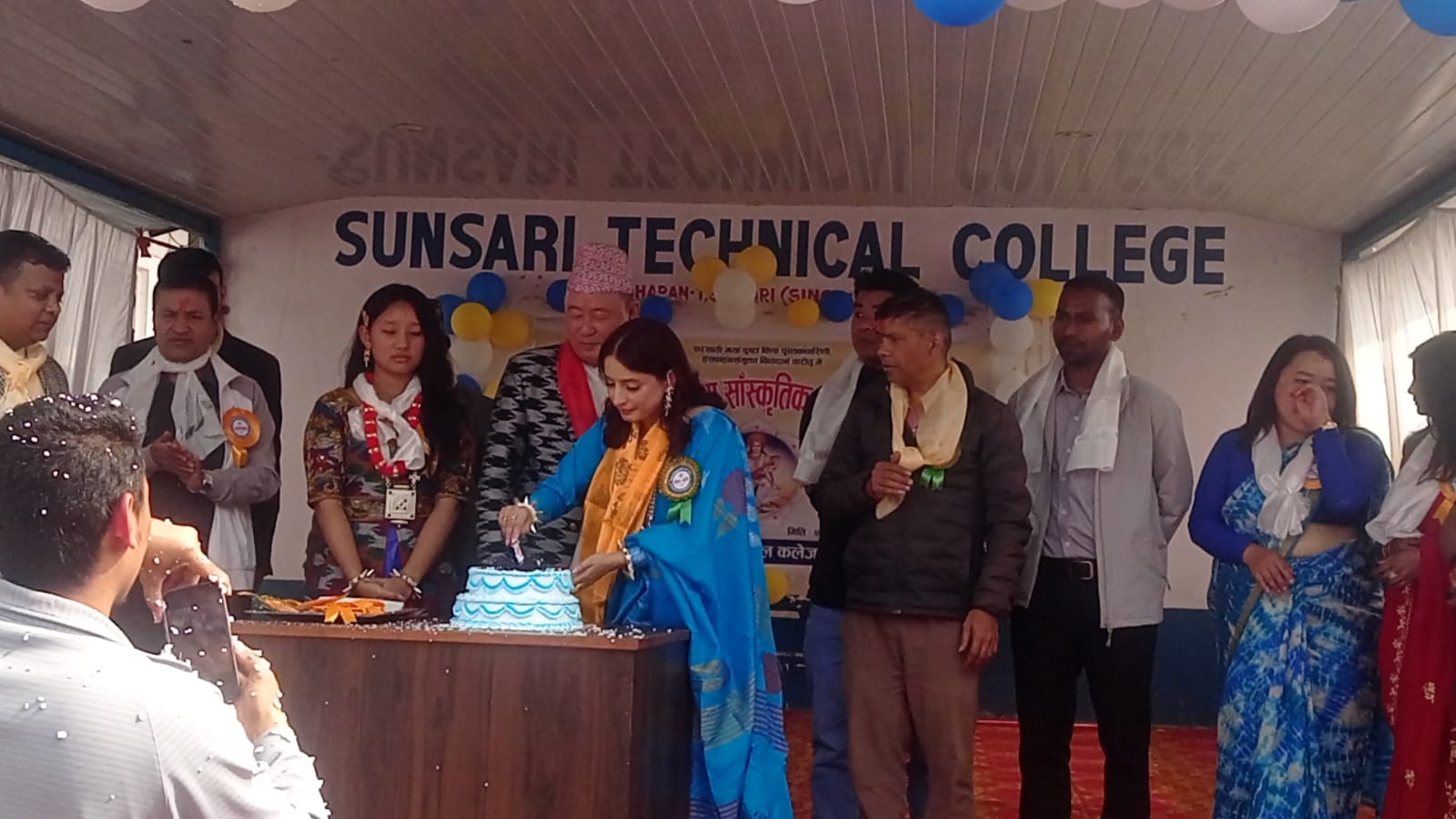 सुनसरी टेक्निकल कलेजमा सरस्वती पूजाको उल्लास: भव्य सांस्कृतिक कार्यक्रम सम्पन्न