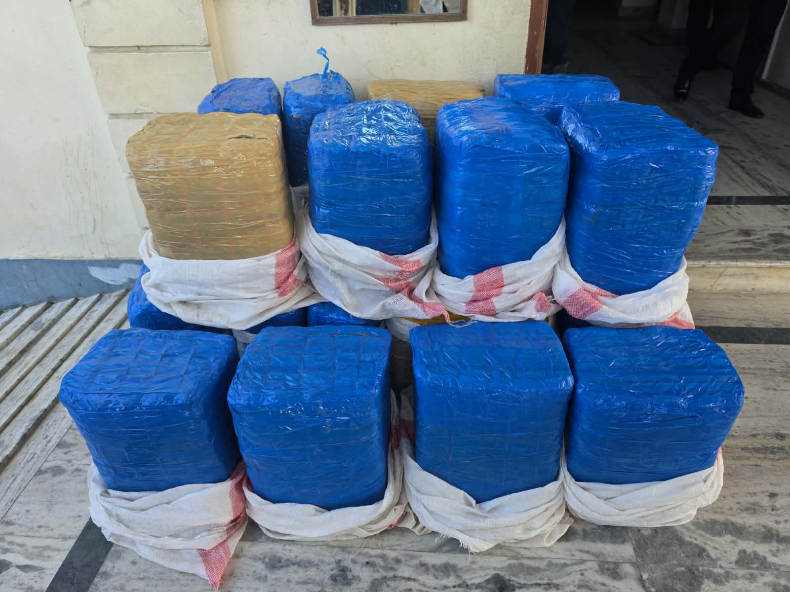 सर्लाहीमा १३ क्विन्टल अदुवा, ३३० केजी गाँजा र पिकअपसहित एक जना पक्राउ